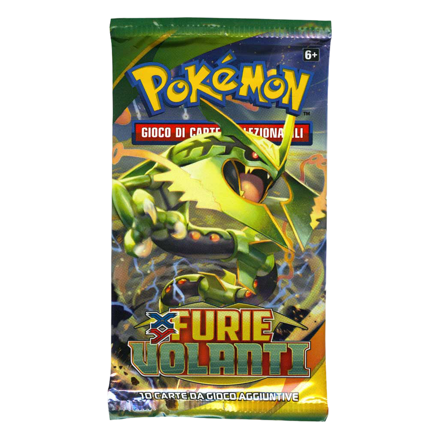 XY Furie Volanti ROS Mega Rayquaza Busta 10 Carte (IT)