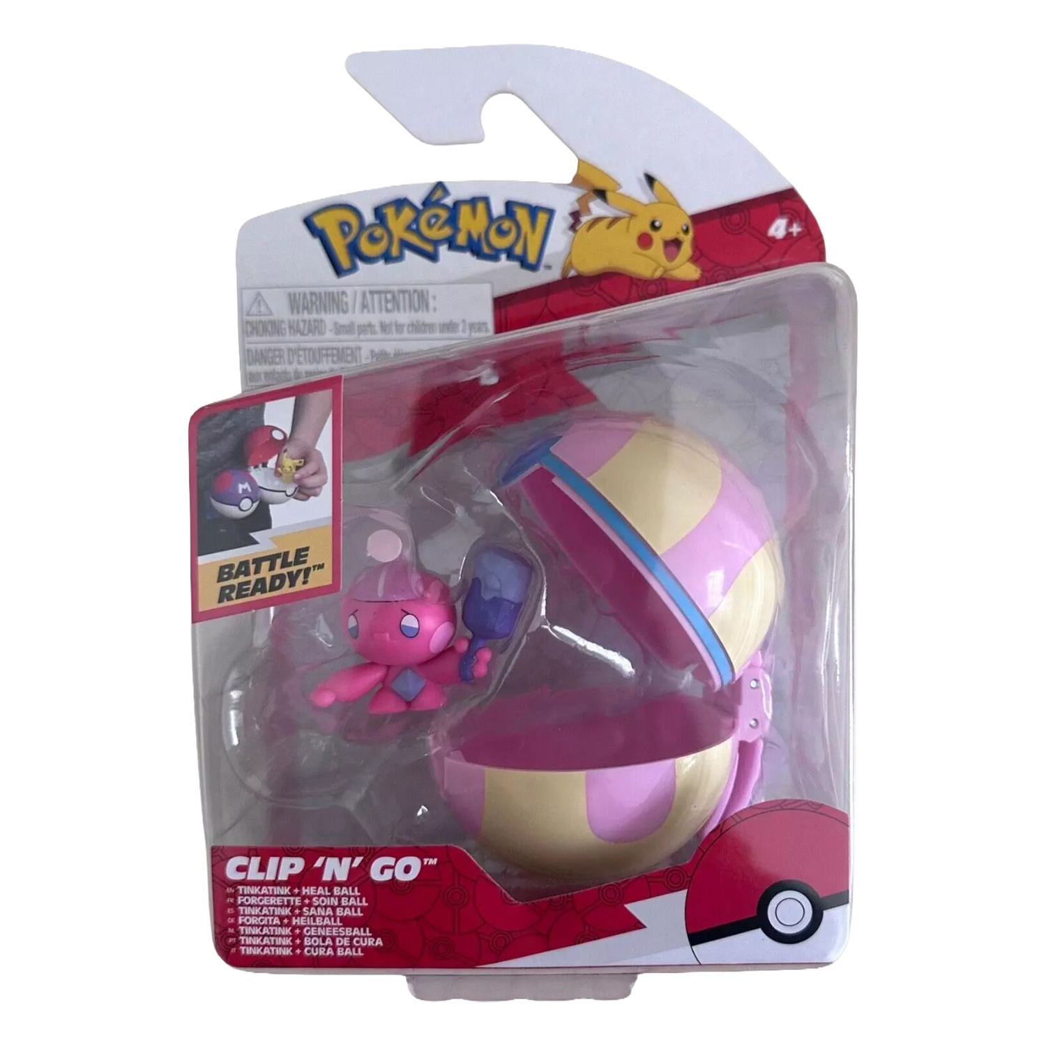 Clip 'N' Go Tinkatink + Heal Ball (IT)