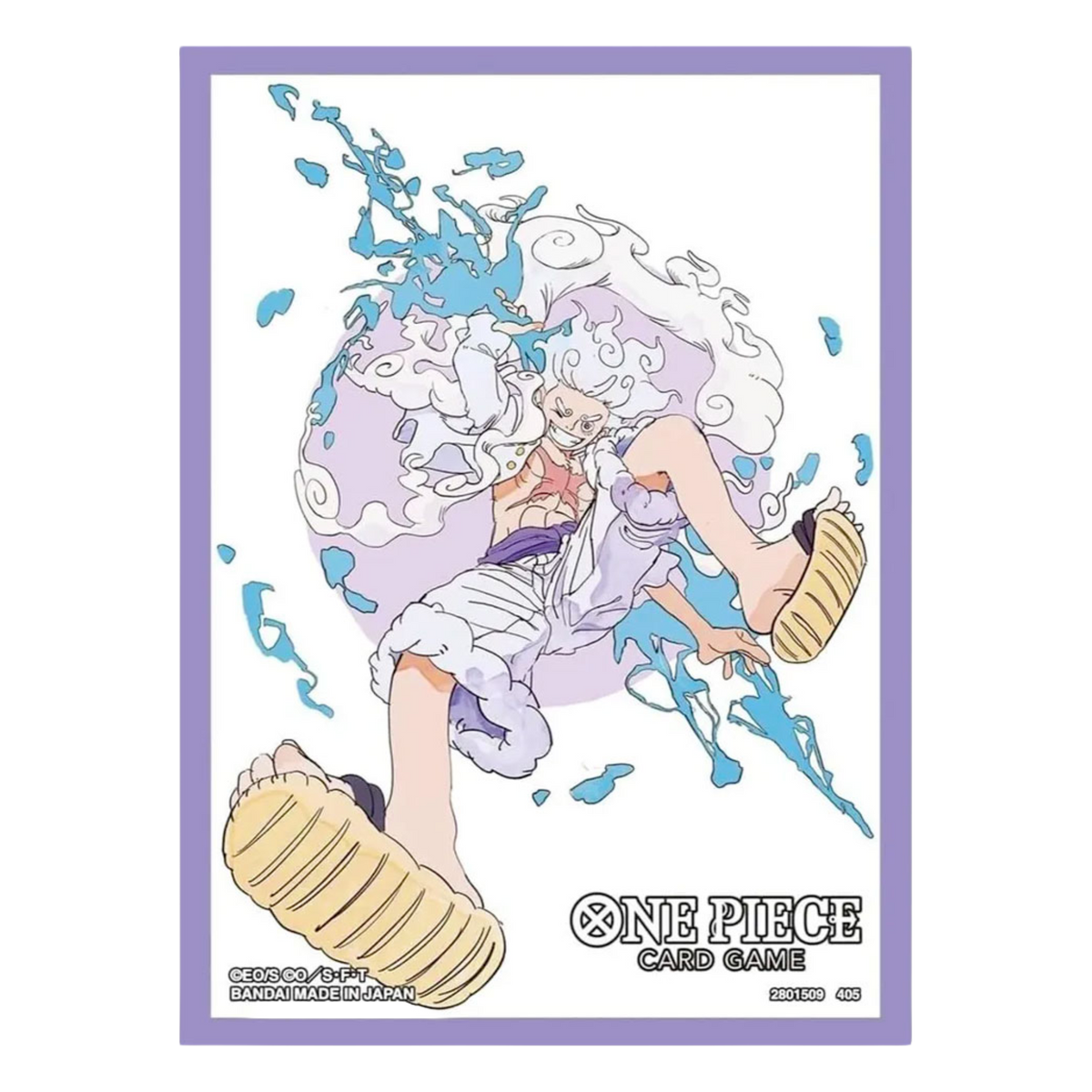 Official Sleeves Vol.12 - 70 Proteggi Carte Standard Monkey D.Luffy Gear 5 (EN)