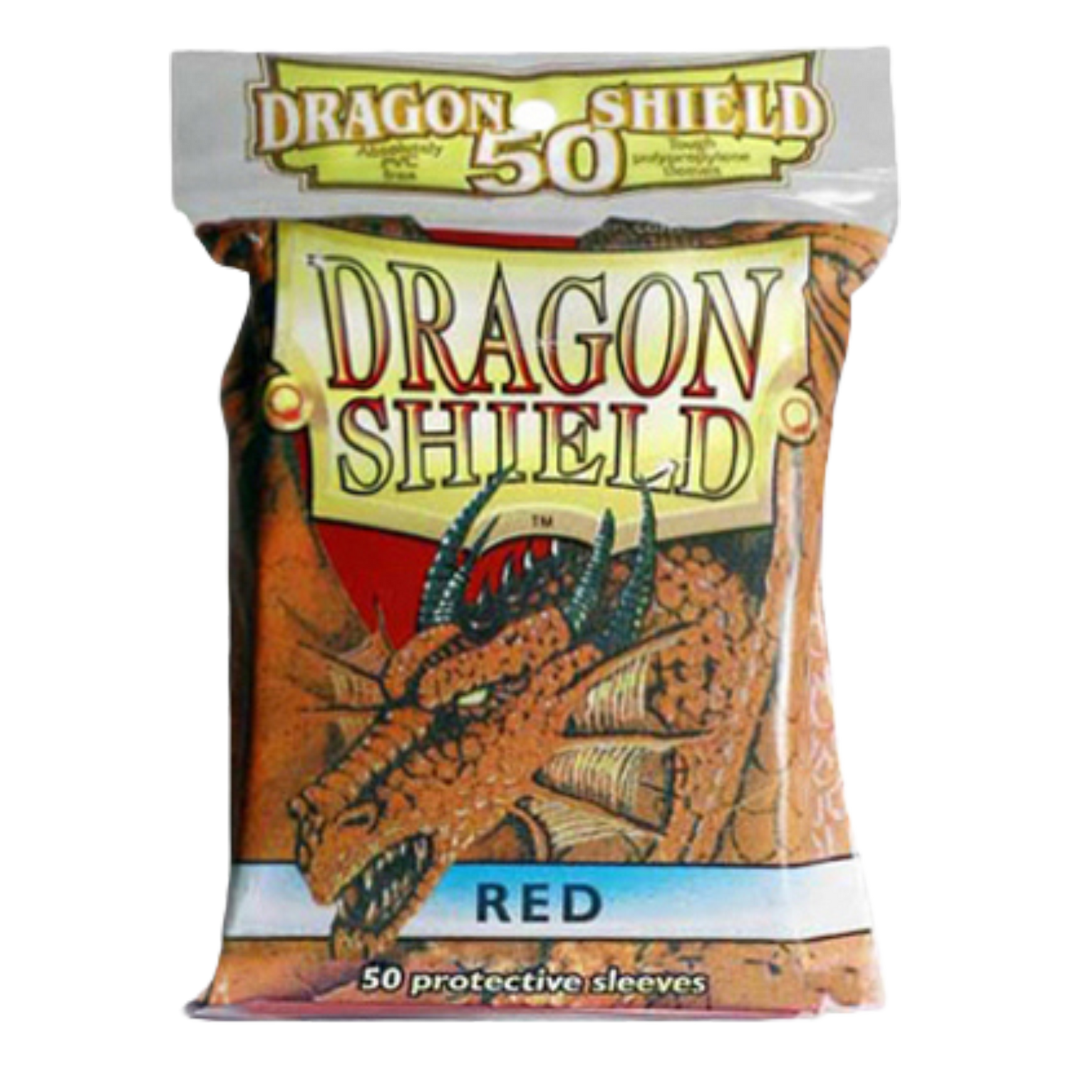 50 Proteggi Carte Standard Red (EN)