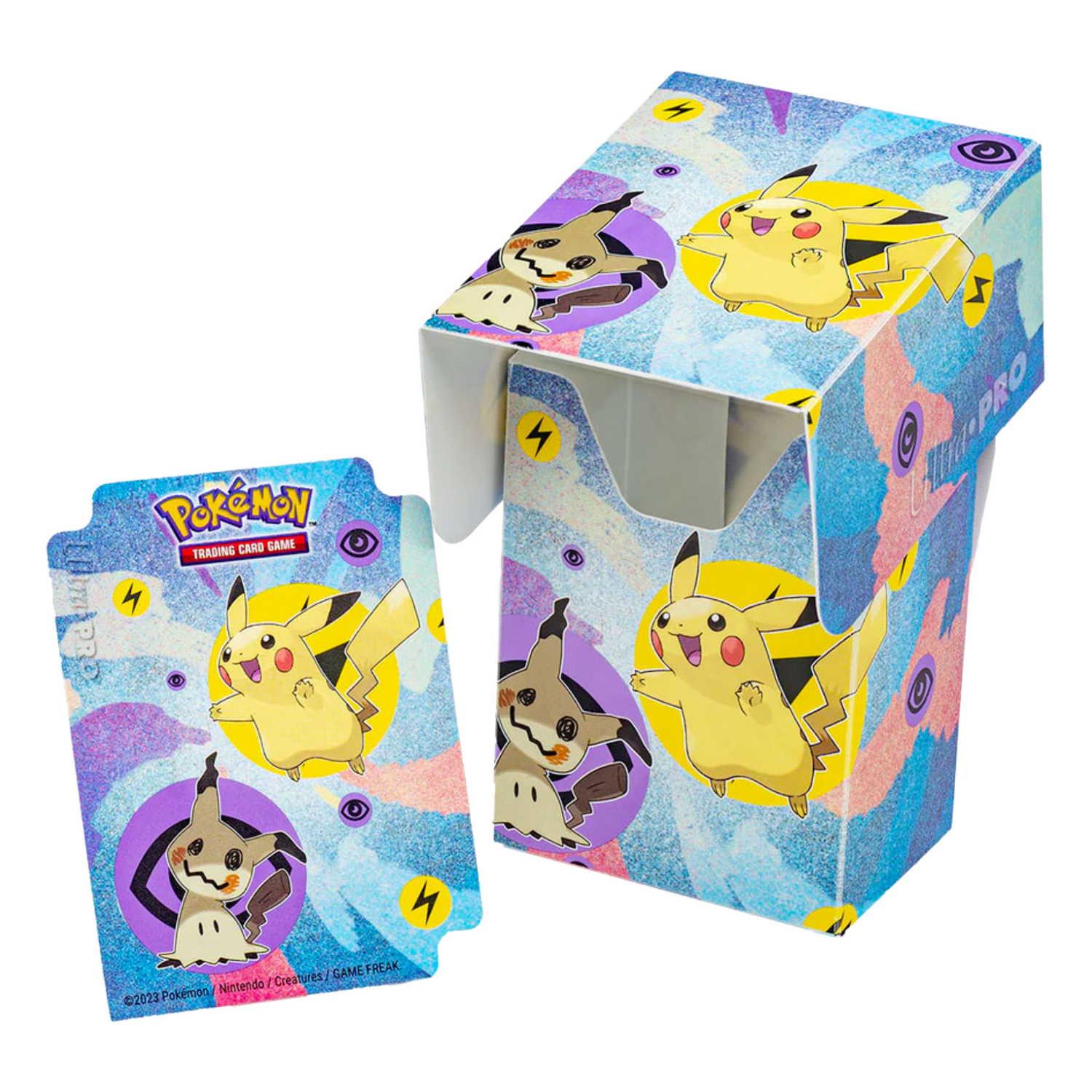 Porta Mazzo Verticale Pikachu e Mimikyu 60 (EN)