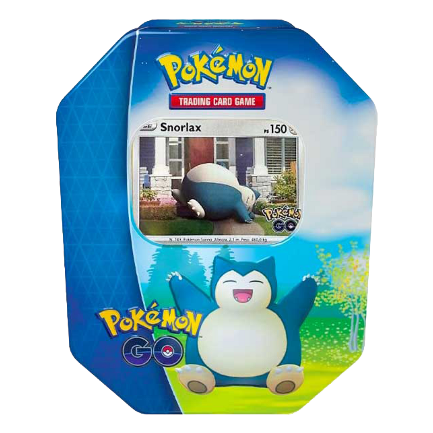 Spada e Scudo Pokemon GO PGO Tin da Collezione Snorlax (IT)