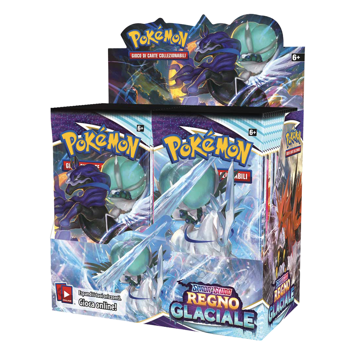 Spada e Scudo Regno Glaciale CRE Display 36 Buste (IT)