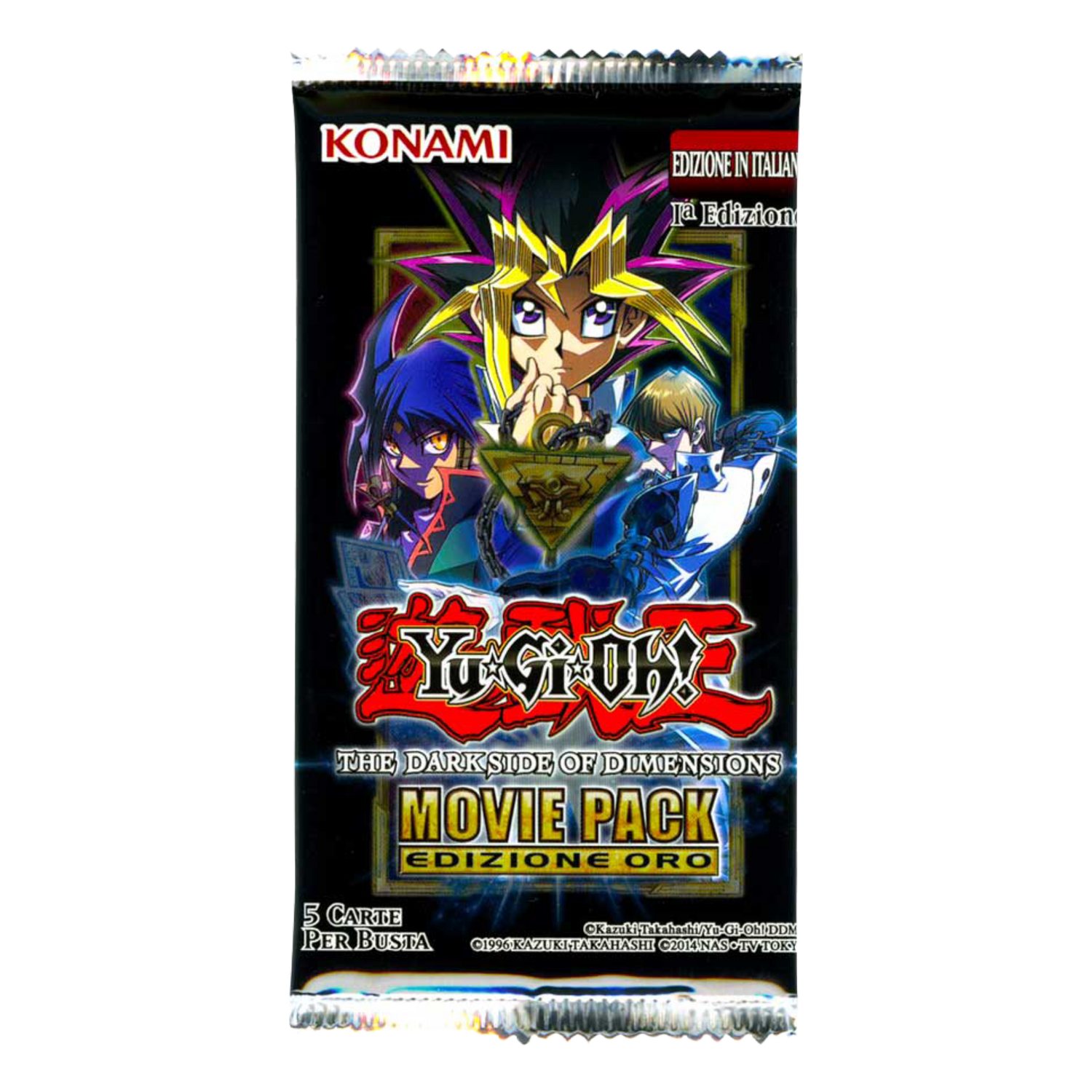 The Dark Side of Dimensions Movie Pack MVP1 1a Edizione Edizione Oro Busta 5 Carte (IT)