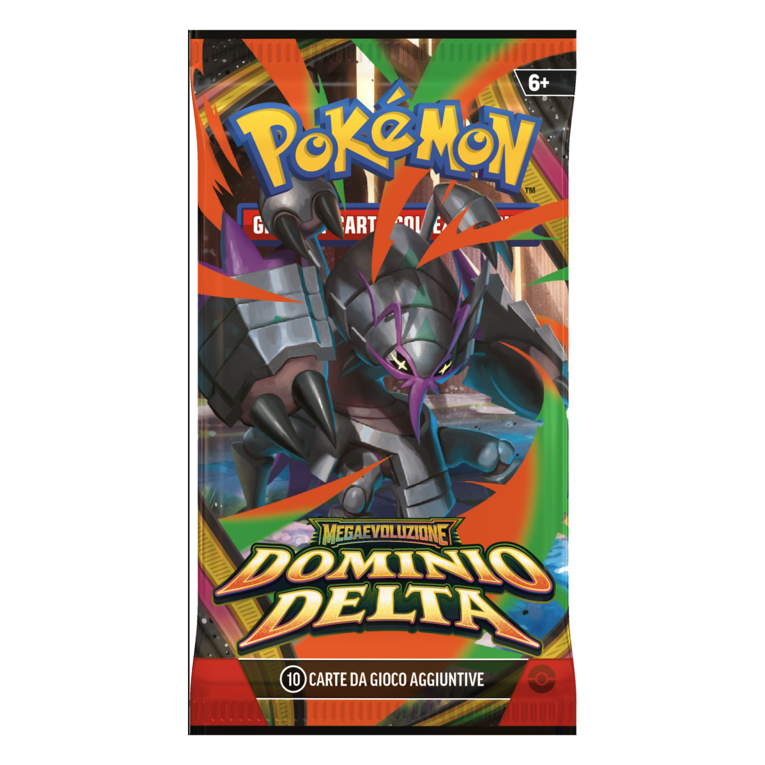 Megaevoluzione Dominio Delta Artwork Mega Golisopod Busta 10 Carte (IT)