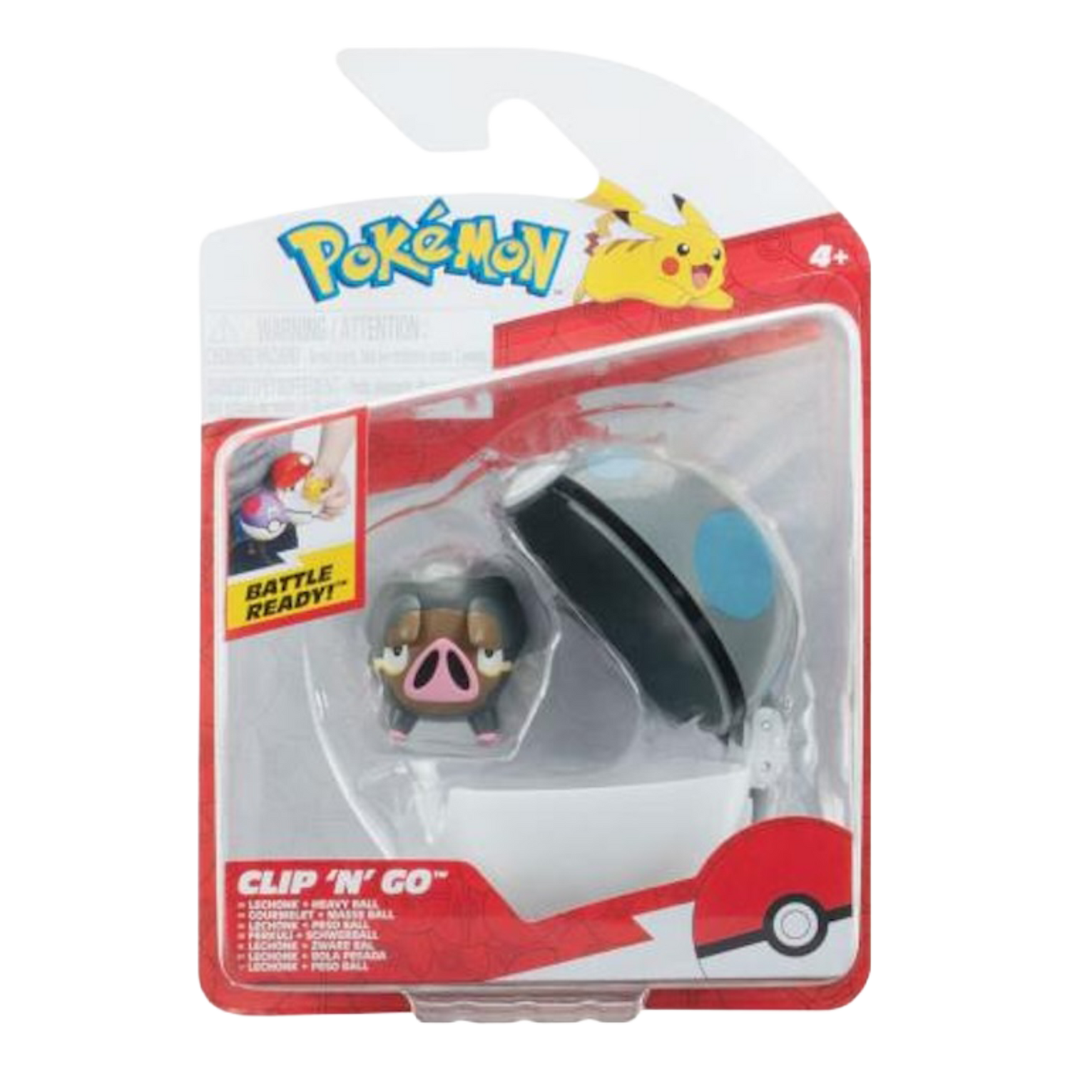 Clip 'N' Go Lechonk + Heavy Ball (IT)