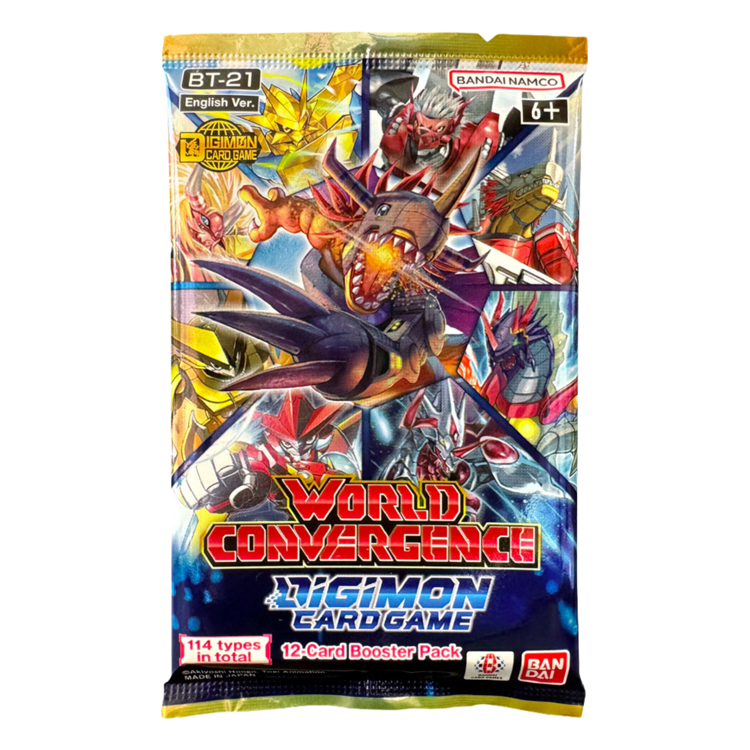 World Convergence BT-21 Busta 12 Carte (EN)